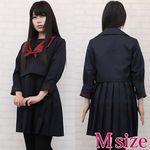 ミッションスクール系高校のセーラー服(冬服) M(コスチューム)