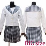 私立学園のセーラー服(中間服) BIG(コスチューム)