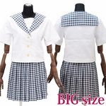 私立学園のセーラー服(夏制服) BIG(コスチューム)
