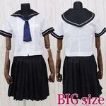 私立女子高等学校のセーラー服 BIG(コスチューム)