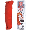 高級SMロープ 10m (レッド)(SM・拘束具)
