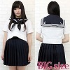 私立女子校のセーラー服(夏服) BIG(コスチューム)